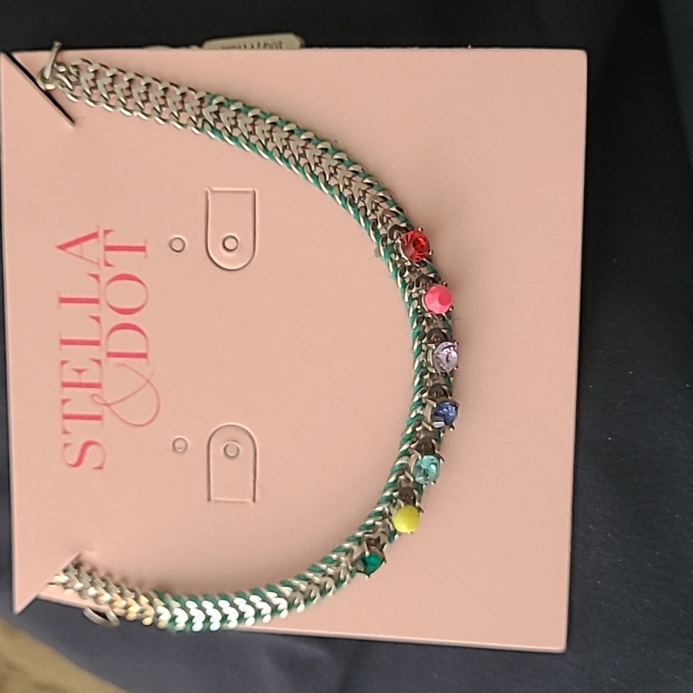 Stella & Dot Rainbow Friendship Bracelet